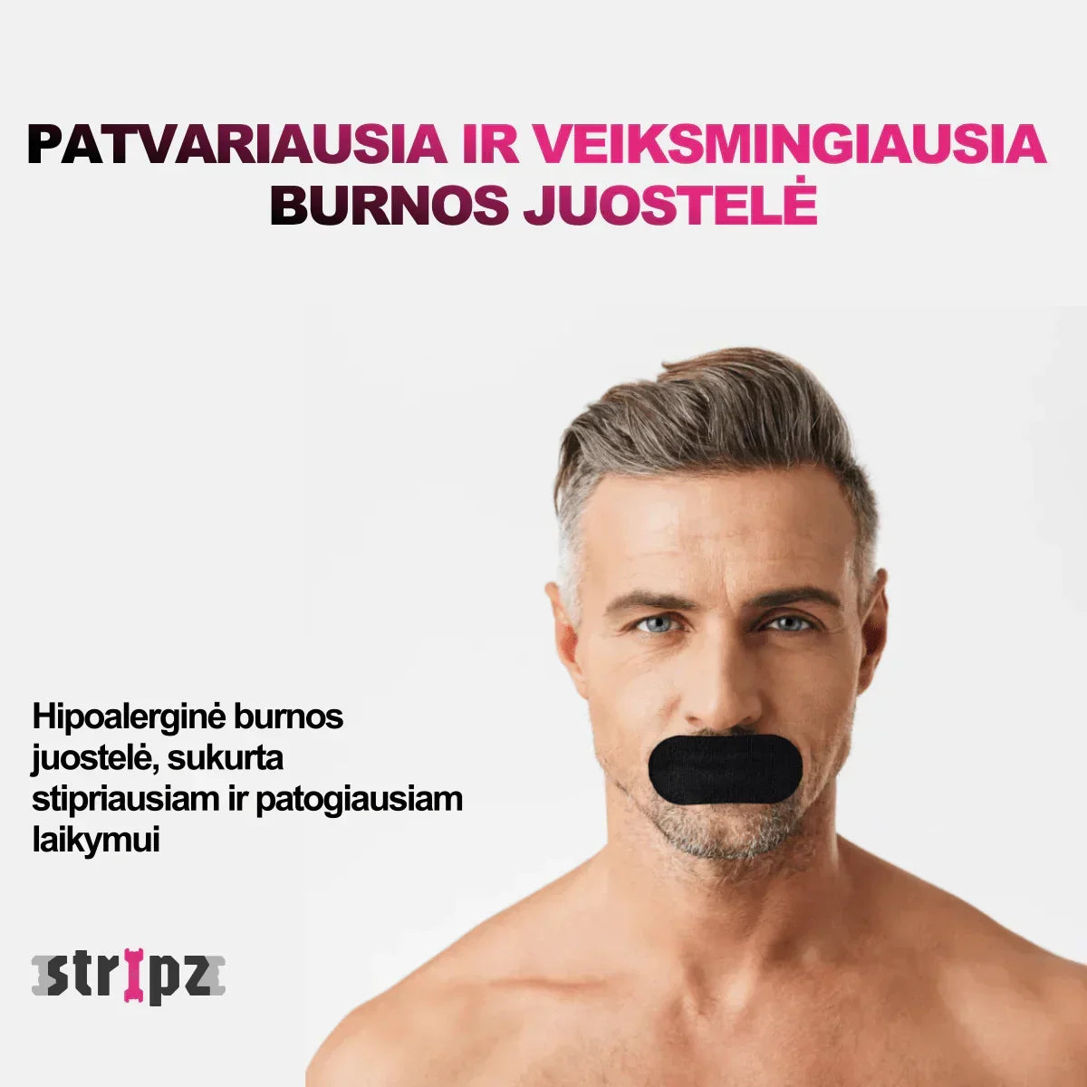 Taśmy na usta STRIPZ™ | 1 + 1 w prezencie